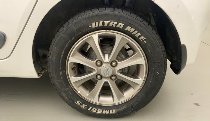 2016 Hyundai Grand i10 ASTA (O) AT 1.2 KAPPA VTVT, Petrol, Automatic, 46,182 km, Left Rear Wheel