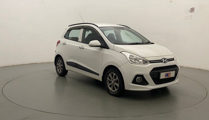2016 Hyundai Grand i10 ASTA (O) AT 1.2 KAPPA VTVT, Petrol, Automatic, 46,182 km, Right Front Diagonal