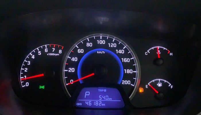 2016 Hyundai Grand i10 ASTA (O) AT 1.2 KAPPA VTVT, Petrol, Automatic, 46,182 km, Odometer Image