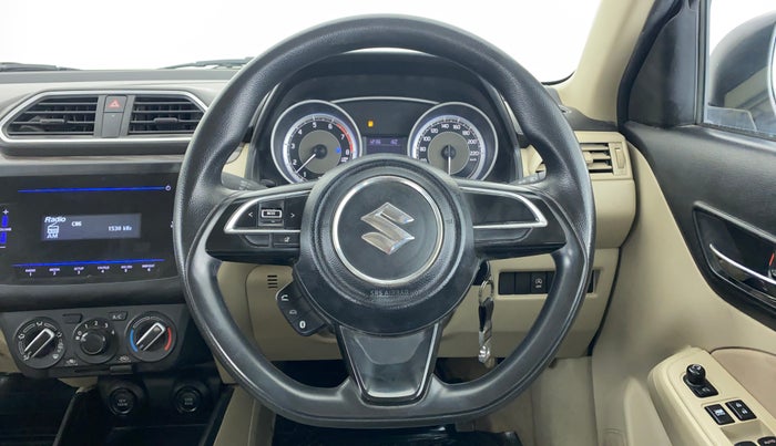 2021 Maruti Dzire VXI AMT, Petrol, Automatic, 24,467 km, Steering Wheel Close Up