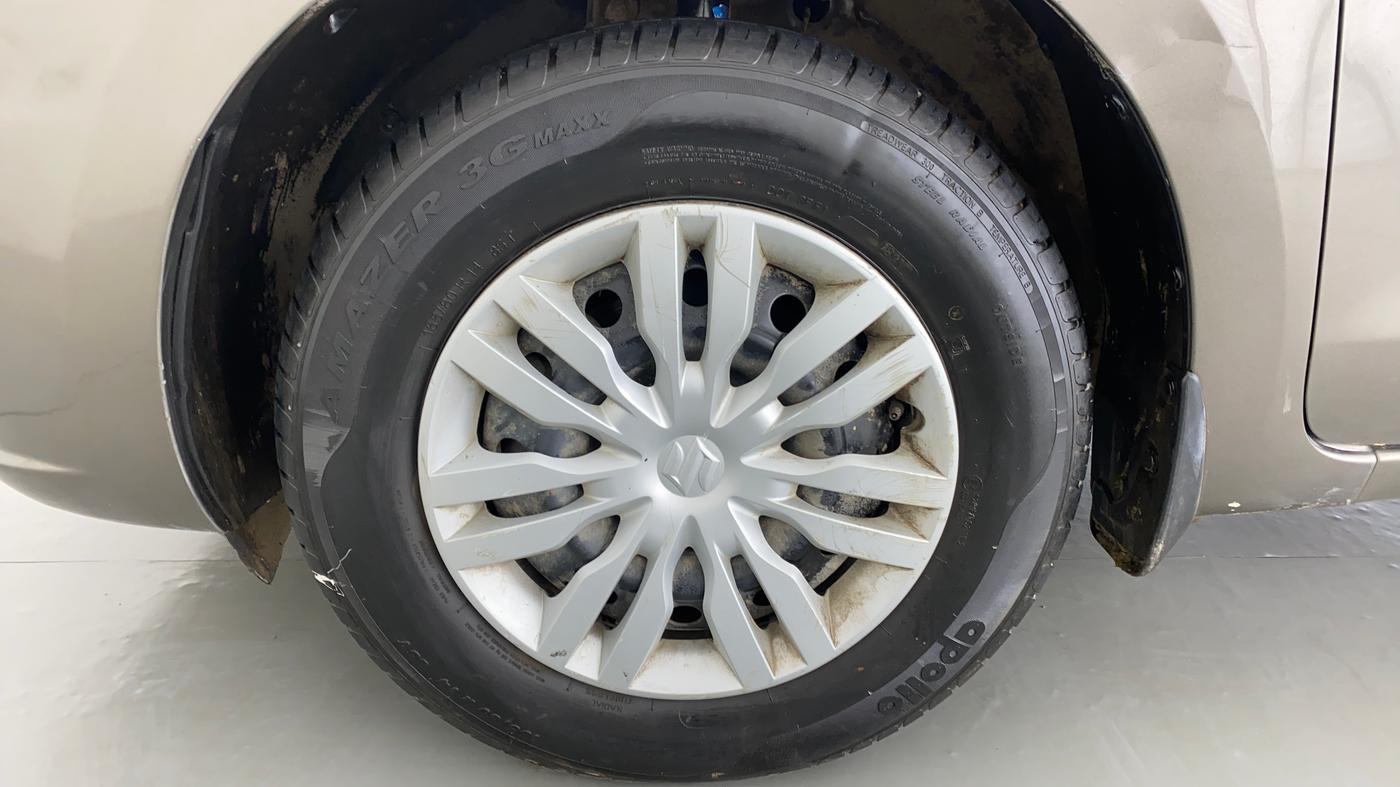 2021 Maruti Dzire VXI AMT, Petrol, Automatic, 24,467 km, Left Front Wheel