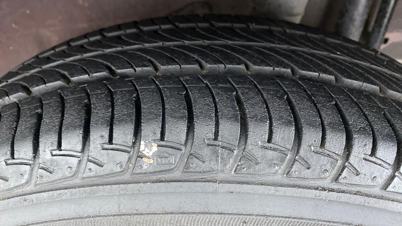 2015 Nissan Micra XL CVT (PETROL), Petrol, Automatic, 60,897 km, Left Rear Tyre Tread