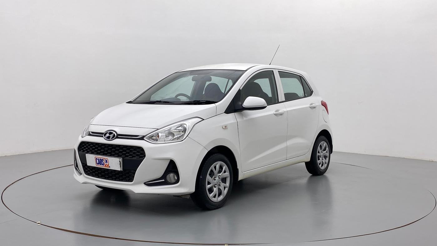 2017 Hyundai Grand i10 SPORTZ 1.2 KAPPA VTVT, Petrol, Manual, 34,113 km, Left Front Diagonal