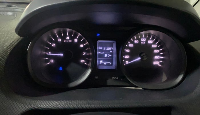 2018 Tata Tiago WIZZ EDITION PETROL, Petrol, Manual, 61,883 km, Odometer Image