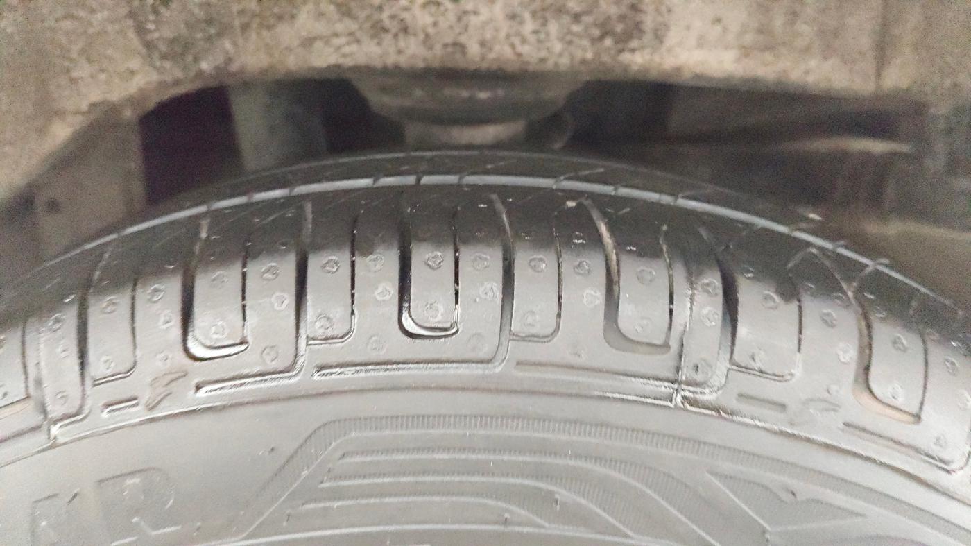 2018 Maruti Alto K10 VXI (O), Petrol, Manual, 23,077 km, Left Rear Tyre Tread