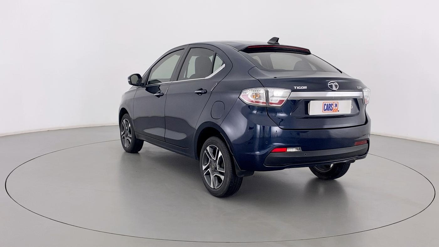 2018 Tata TIGOR Revotron XZA 1.2, Petrol, Automatic, 19,696 km, Left Back Diagonal