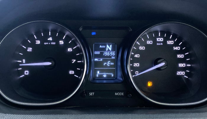 2018 Tata TIGOR Revotron XZA 1.2, Petrol, Automatic, 19,696 km, Odometer Image