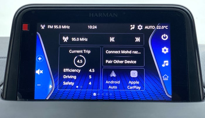 2022 Tata NEXON XZ PLUS DIESEL DARK EDITION, Diesel, Manual, 55,953 km, Infotainment System