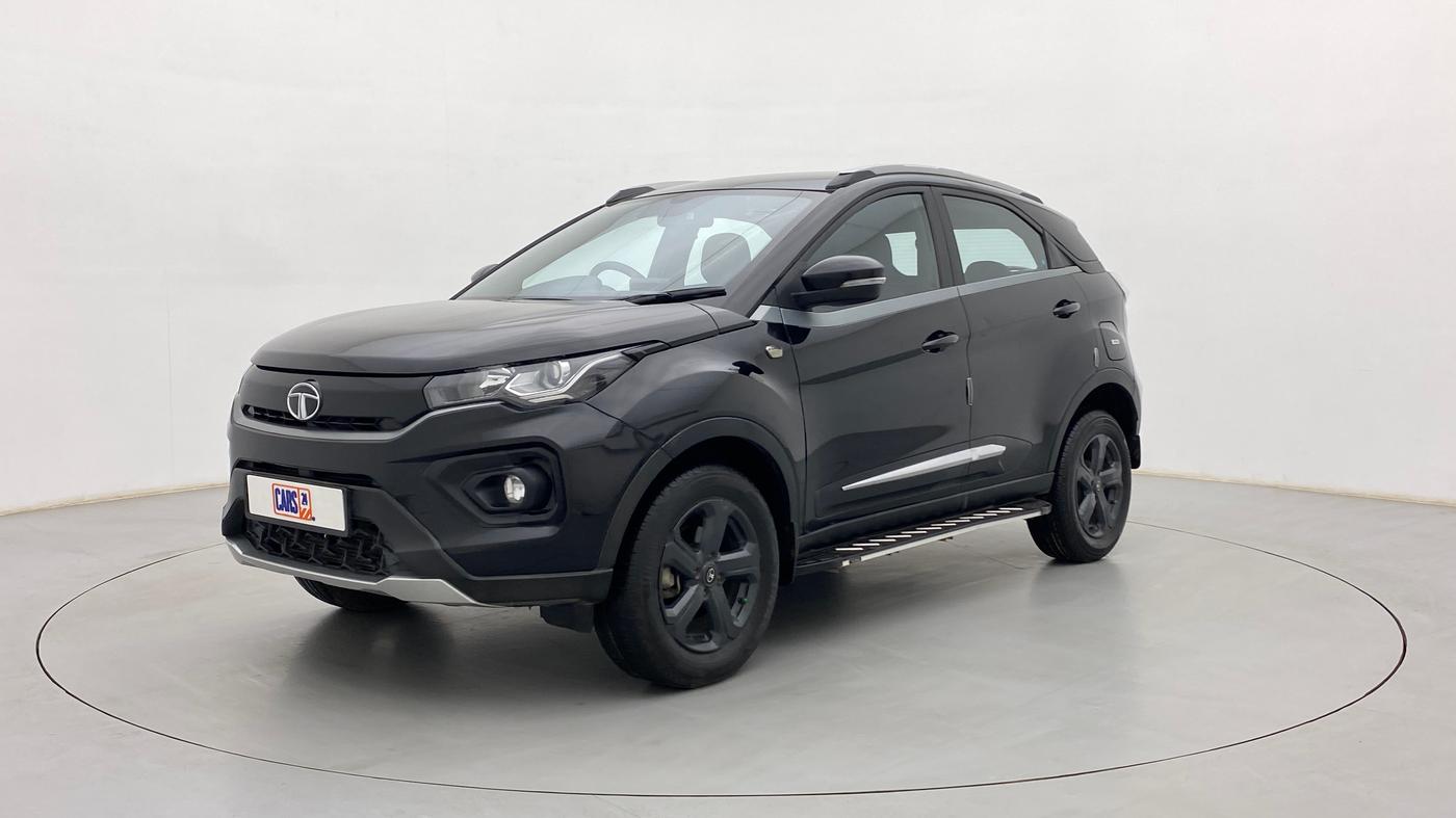 2022 Tata NEXON XZ PLUS DIESEL DARK EDITION, Diesel, Manual, 55,953 km, Left Front Diagonal