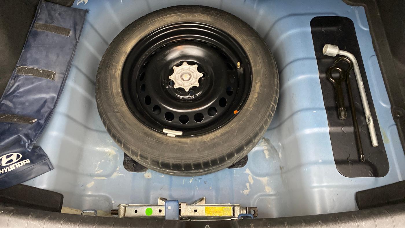 2014 Hyundai Xcent S 1.2 OPT, Petrol, Manual, 60,800 km, Spare Tyre