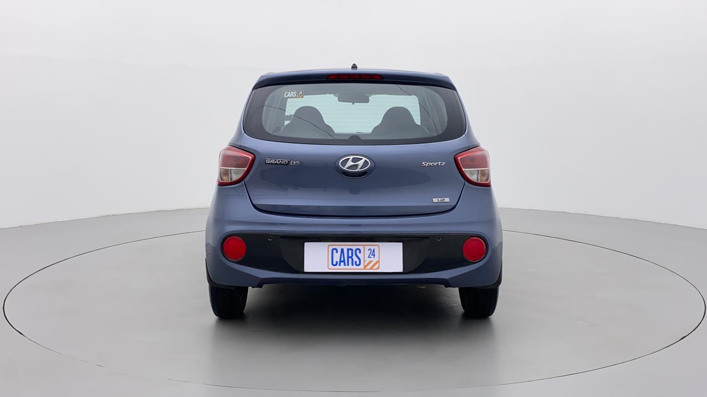 2017 Hyundai Grand i10 SPORTZ 1.2 KAPPA VTVT, CNG, Manual, 45,077 km, Back/Rear