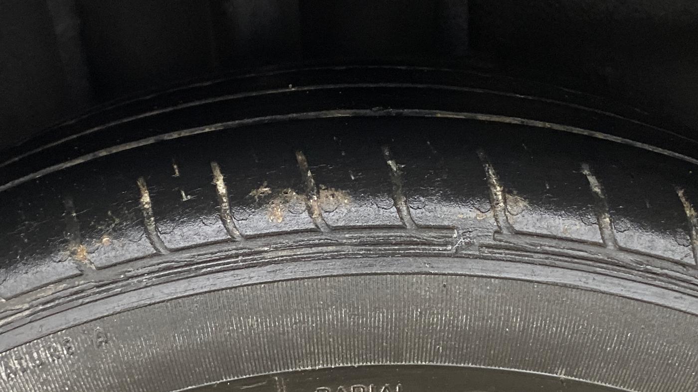 2023 Tata Tiago XZA PLUS PETROL, Petrol, Automatic, 35,768 km, Right Rear Tyre Tread