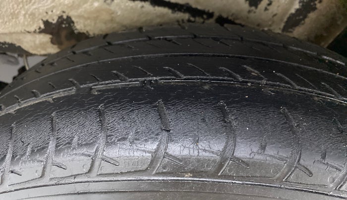 2019 Maruti New Wagon-R ZXI 1.2 old, Petrol, Manual, 24,333 km, Left Rear Tyre Tread