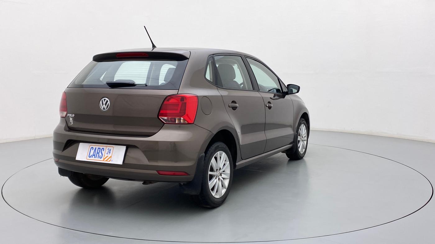 2017 Volkswagen Polo HIGHLINE1.2L PETROL, Petrol, Manual, 66,277 km, Right Back Diagonal
