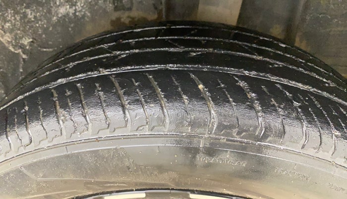 2021 Renault Kiger RXT (O) MT, Petrol, Manual, 38,965 km, Left Rear Tyre Tread