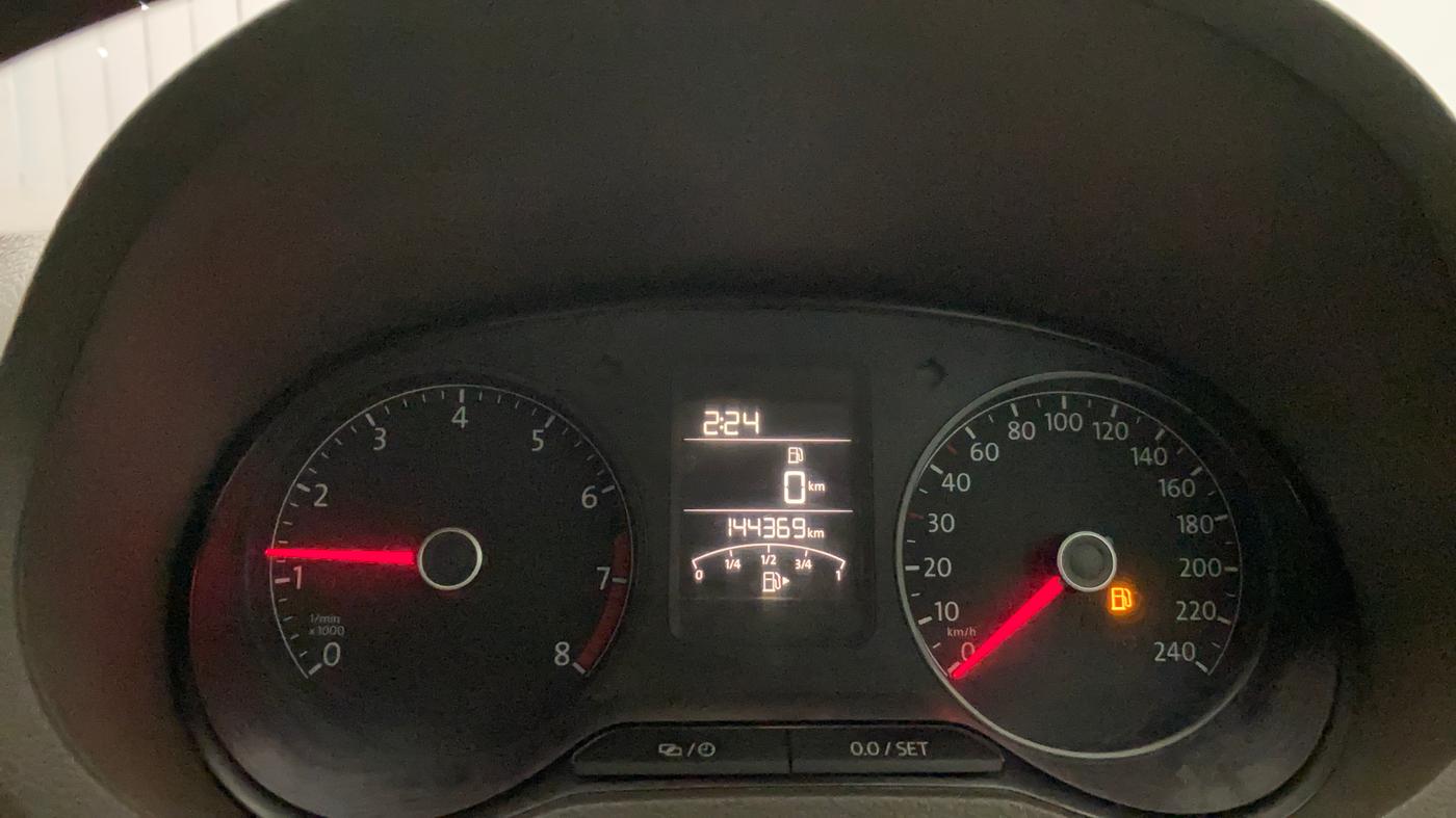 2020 Volkswagen Vento HIGHLINE 1.0L TSI, Petrol, Manual, 1,44,347 km, Odometer Image