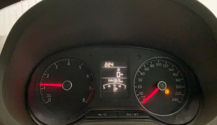 2020 Volkswagen Vento HIGHLINE 1.0L TSI, Petrol, Manual, 1,44,347 km, Odometer Image