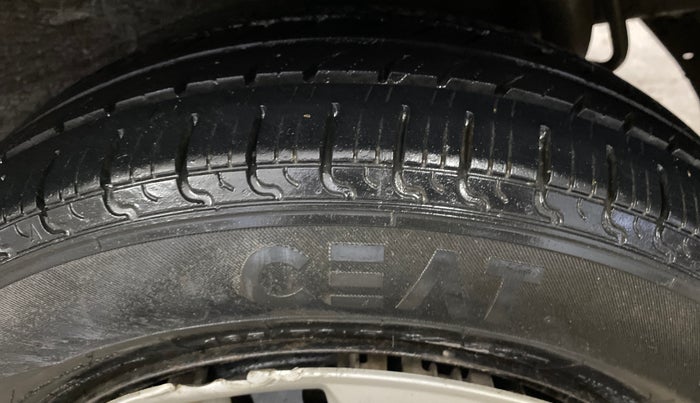 2018 Maruti Celerio VXI CNG, CNG, Manual, 69,528 km, Left Rear Tyre Tread