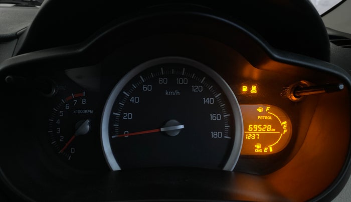 2018 Maruti Celerio VXI CNG, CNG, Manual, 69,528 km, Odometer Image