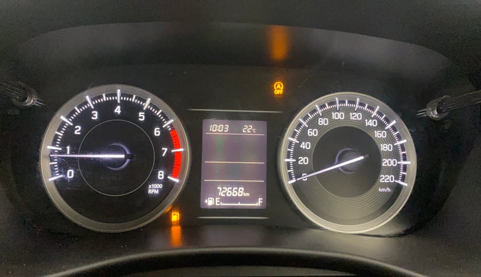 2023 Maruti Baleno SIGMA PETROL 1.2, Petrol, Manual, 72,635 km, Odometer Image