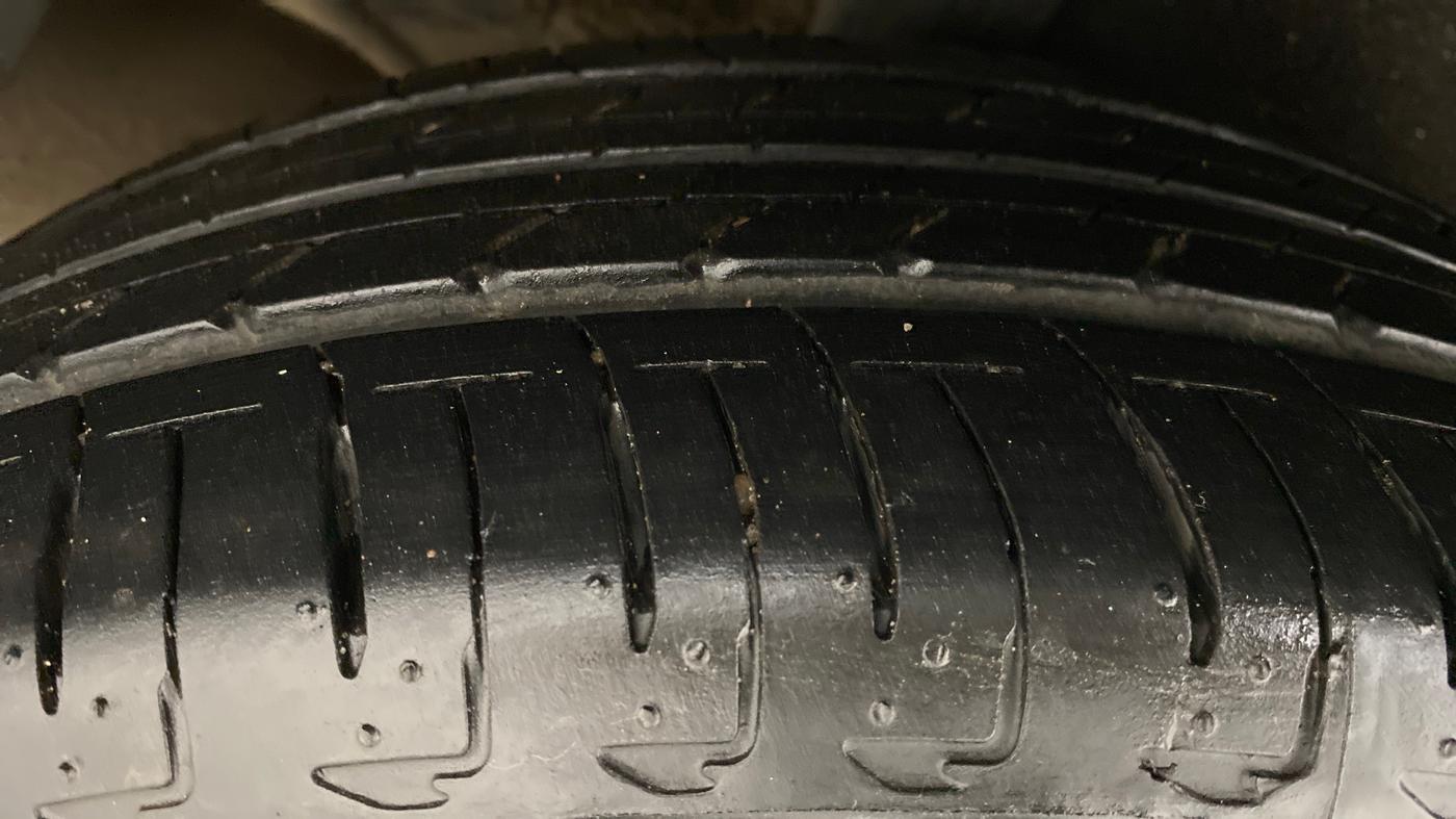 2020 Honda City ZX CVT, Petrol, Automatic, 6,708 km, Right Rear Tyre Tread