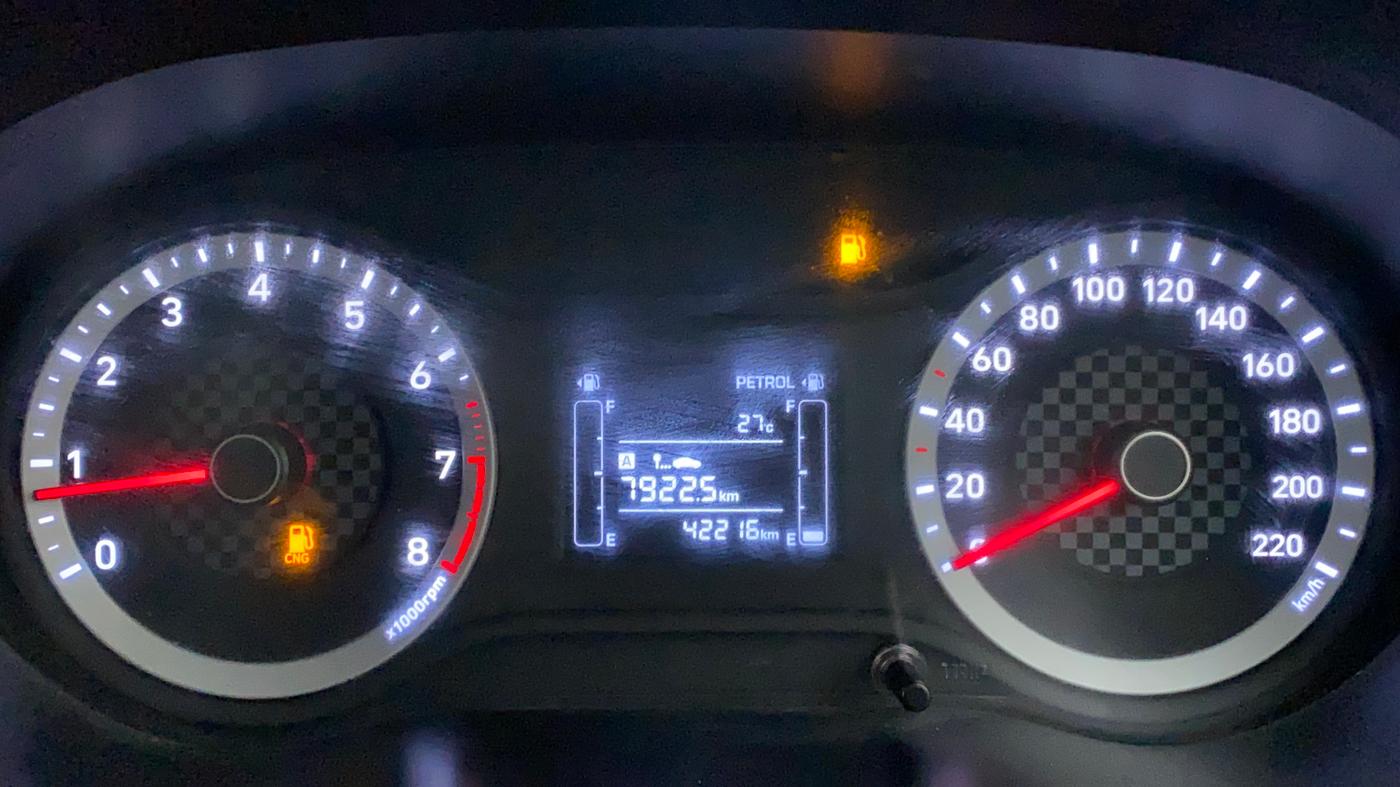 2021 Hyundai GRAND I10 NIOS SPORTZ 1.2 KAPPA VTVT CNG, CNG, Manual, 42,116 km, Odometer Image
