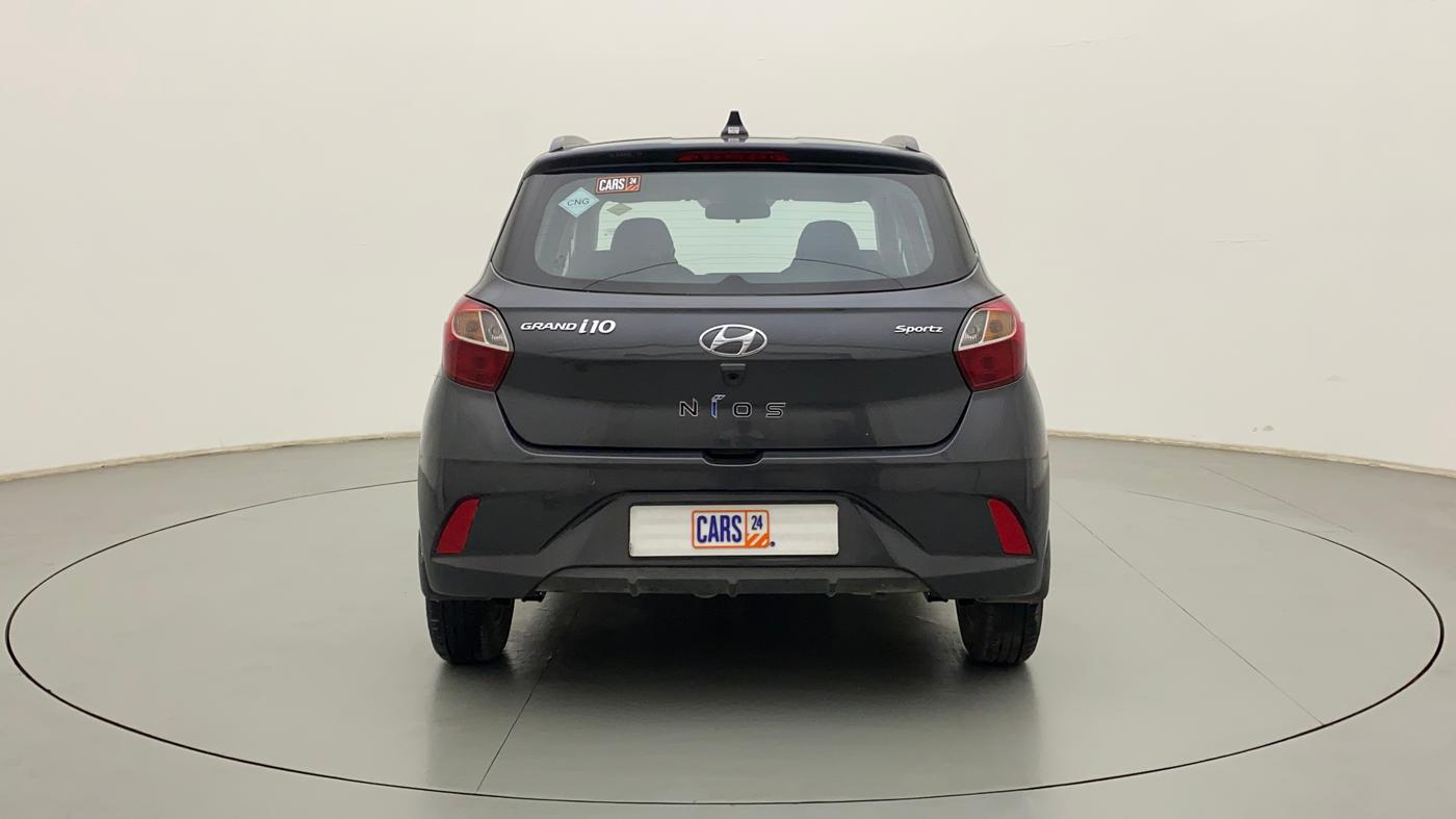 2021 Hyundai GRAND I10 NIOS SPORTZ 1.2 KAPPA VTVT CNG, CNG, Manual, 42,116 km, Back/Rear