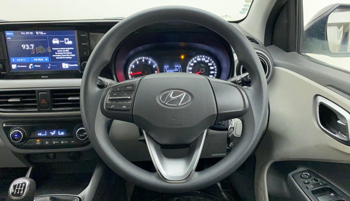 2021 Hyundai GRAND I10 NIOS SPORTZ 1.2 KAPPA VTVT CNG, CNG, Manual, 42,116 km, Steering Wheel Close Up