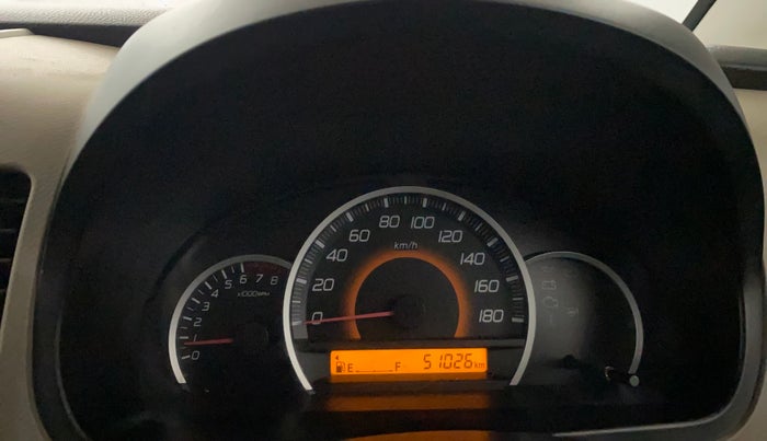 2015 Maruti Wagon R 1.0 VXI, Petrol, Manual, 51,019 km, Odometer Image