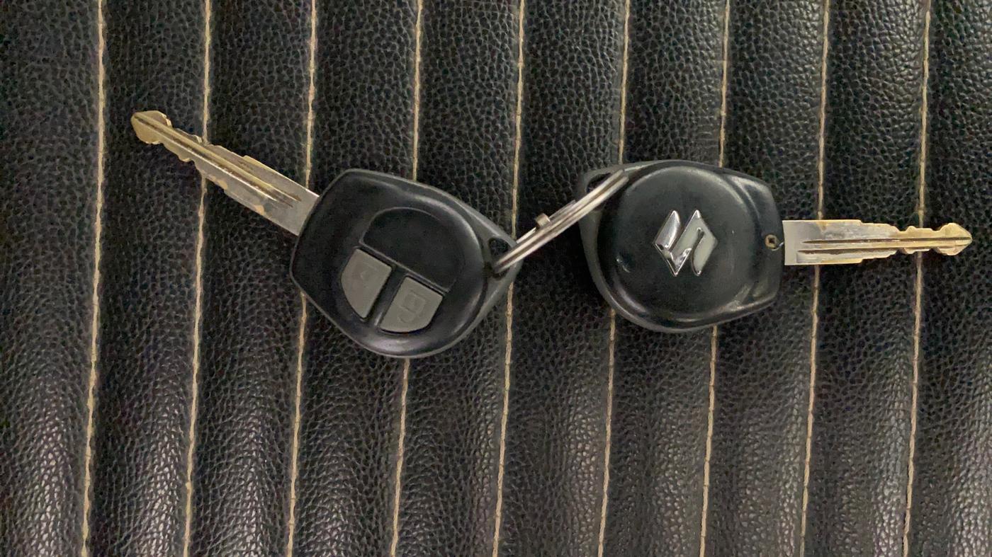 2015 Maruti Wagon R 1.0 VXI, Petrol, Manual, 51,019 km, Key Close Up
