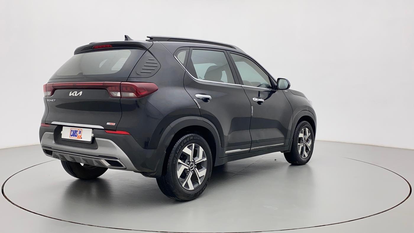 2021 KIA SONET HTX 1.0 IMT, Petrol, Manual, 20,504 km, Right Back Diagonal