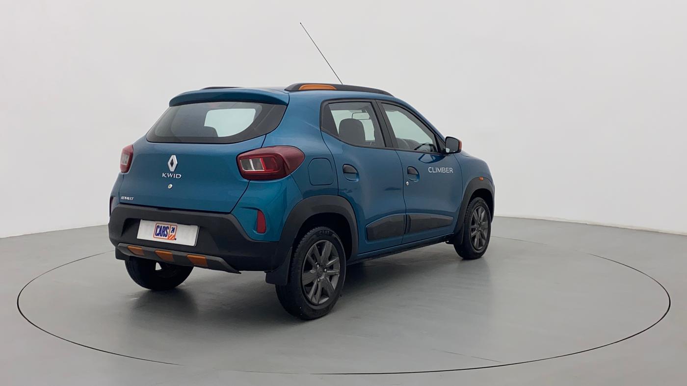2021 Renault Kwid 1.0 CLIMBER OPT, Petrol, Manual, 9,107 km, Right Back Diagonal