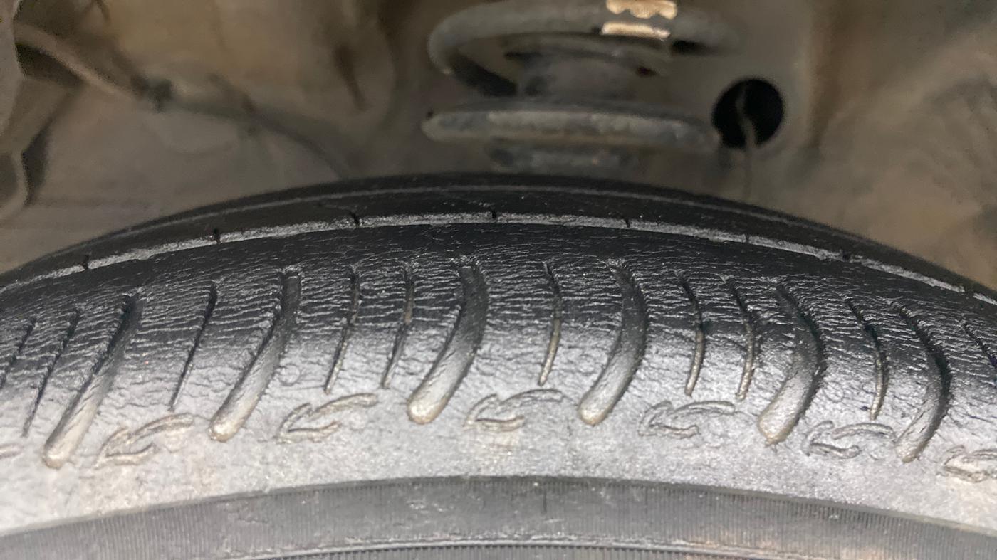 2020 Maruti S PRESSO VXI, Petrol, Manual, 50,647 km, Left Front Tyre Tread