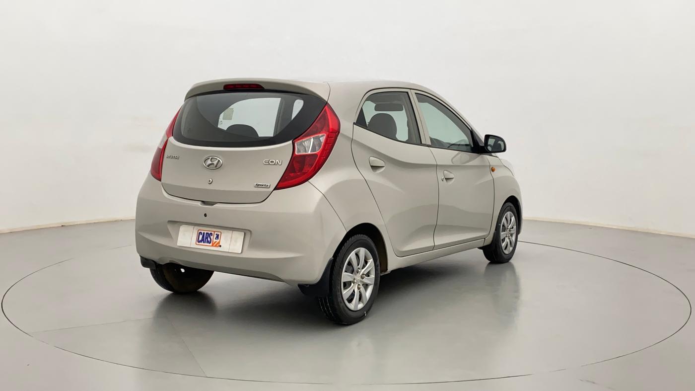 2013 Hyundai Eon SPORTZ, Petrol, Manual, 28,651 km, Right Back Diagonal
