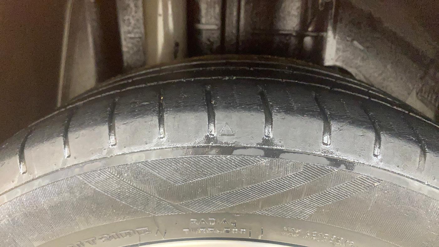 2020 Ford Figo Aspire TITANIUM PLUS 1.5 DIESEL, Diesel, Manual, 49,830 km, Right Rear Tyre Tread