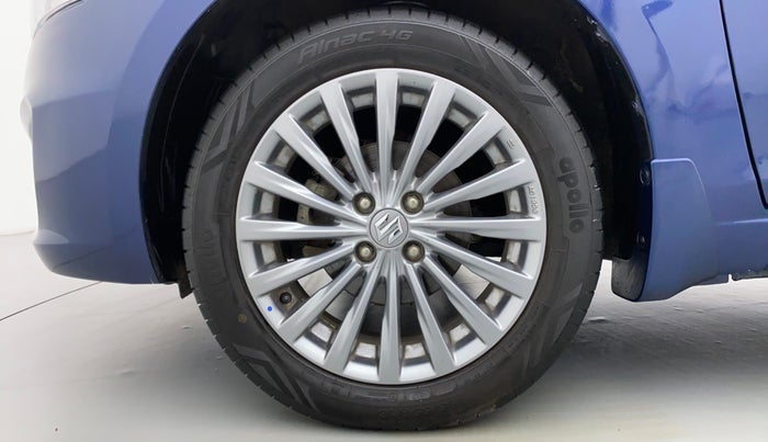 2017 Maruti Ciaz ALPHA 1.4 VVT, Petrol, Manual, 21,004 km, Left Front Wheel