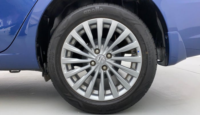 2017 Maruti Ciaz ALPHA 1.4 VVT, Petrol, Manual, 21,004 km, Left Rear Wheel