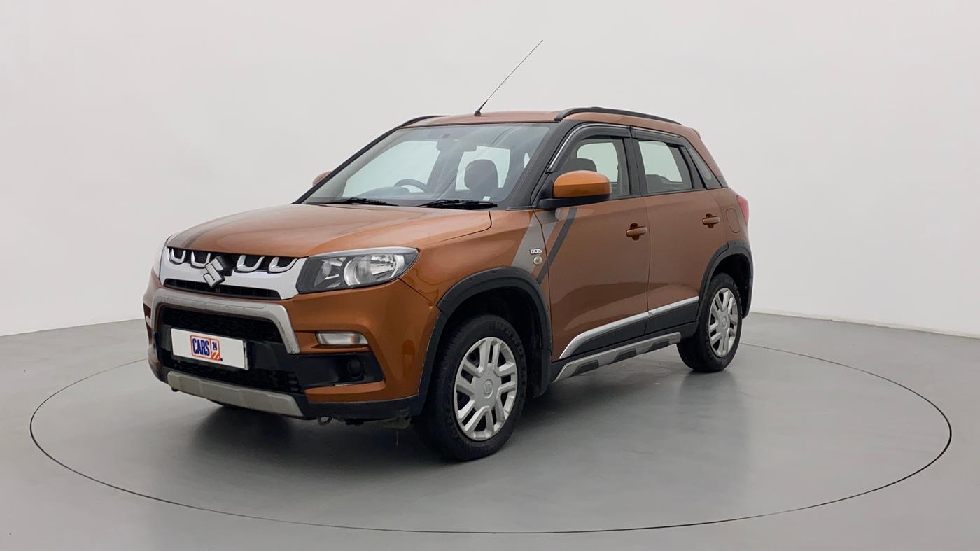 2018 Maruti Vitara Brezza VDI AMT, Diesel, Automatic, 97,704 km, Left Front Diagonal