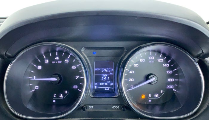 2018 Tata TIGOR XZ 1.2 REVOTRON, Petrol, Manual, 54,249 km, Odometer Image