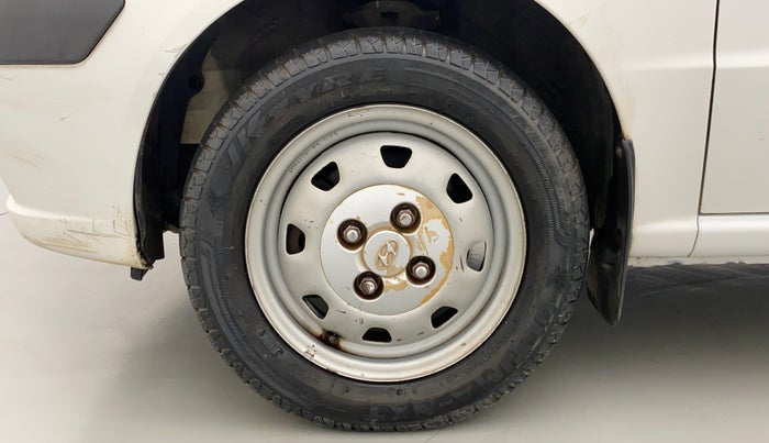 2012 Hyundai Santro Xing GL PLUS, Petrol, Manual, 60,738 km, Left Front Wheel