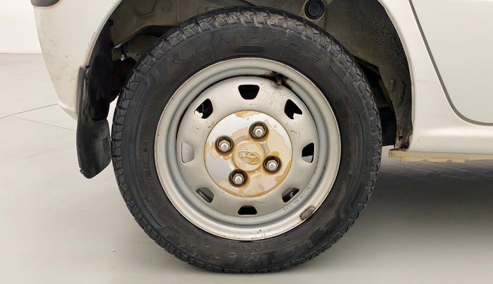 2012 Hyundai Santro Xing GL PLUS, Petrol, Manual, 60,738 km, Right Rear Wheel