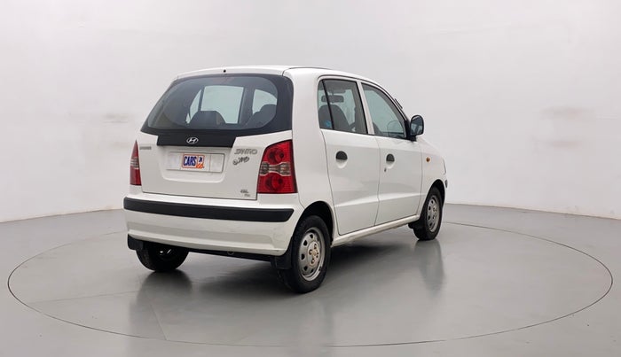 2012 Hyundai Santro Xing GL PLUS, Petrol, Manual, 60,738 km, Right Back Diagonal