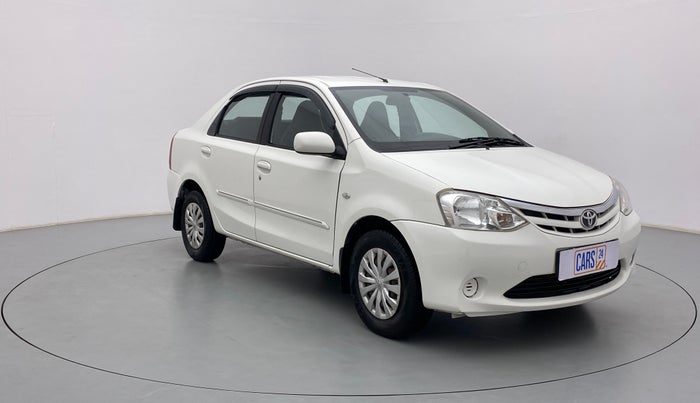 2013 Toyota Etios G, Petrol, Manual, 47,334 km, Right Front Diagonal