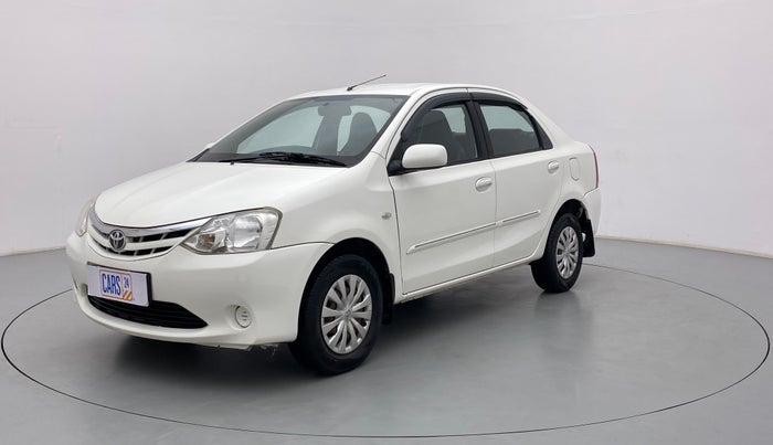 2013 Toyota Etios G, Petrol, Manual, 47,334 km, Left Front Diagonal