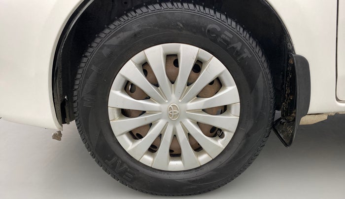 2013 Toyota Etios G, Petrol, Manual, 47,334 km, Left Front Wheel