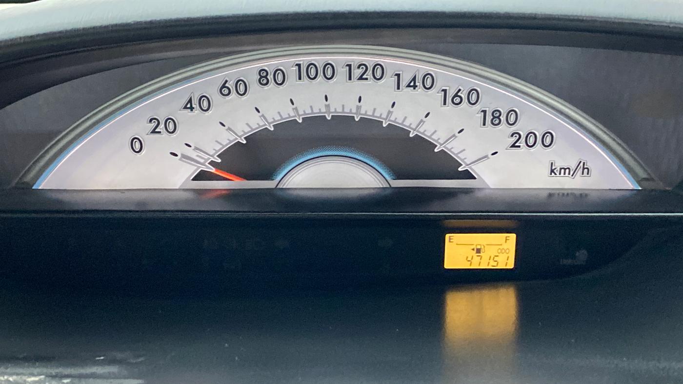 2013 Toyota Etios G, Petrol, Manual, 47,334 km, Odometer Image