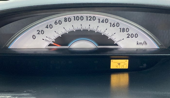 2013 Toyota Etios G, Petrol, Manual, 47,334 km, Odometer Image