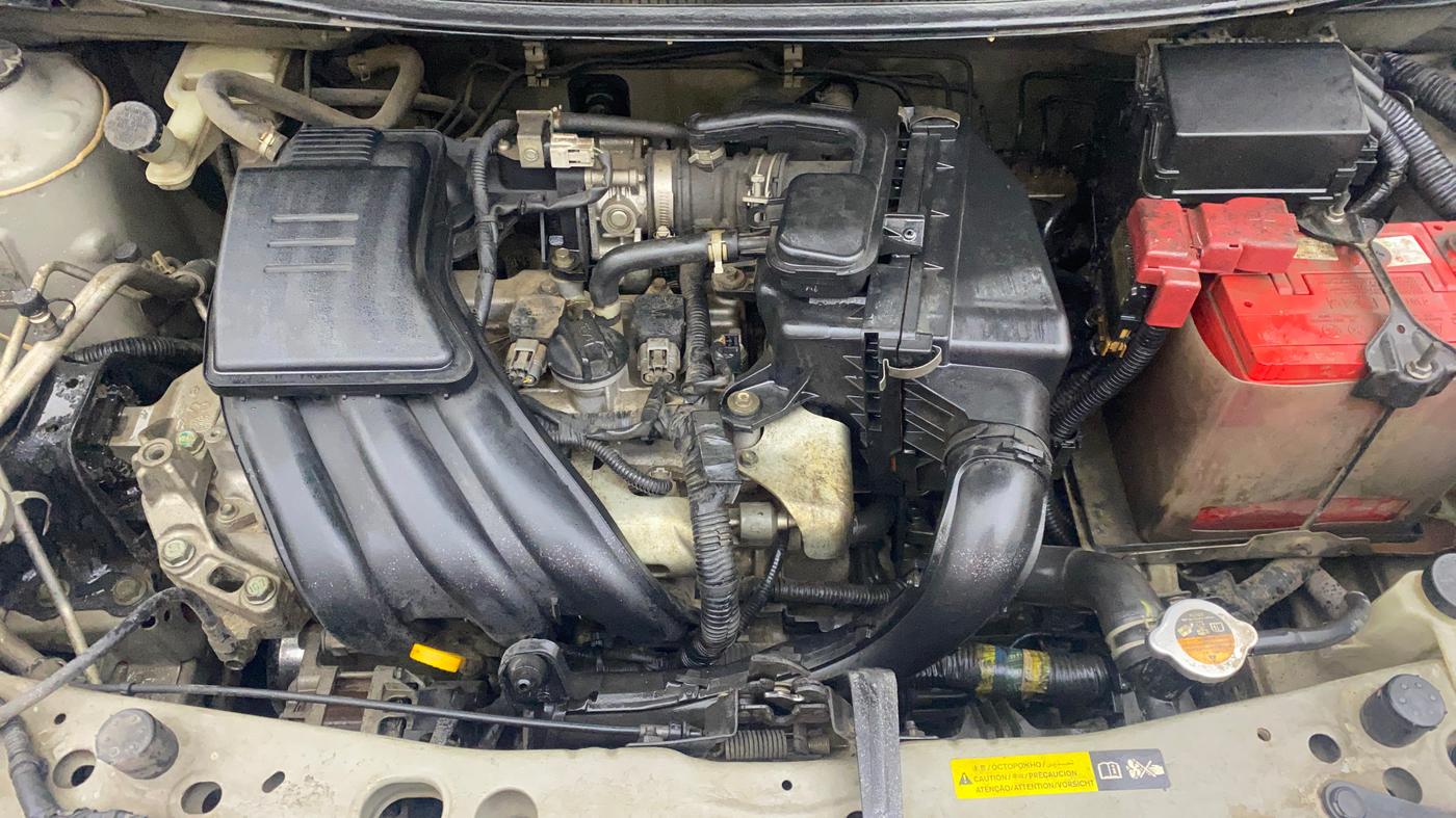 2013 Nissan Micra Active XV, Petrol, Manual, 76,243 km, Engine View