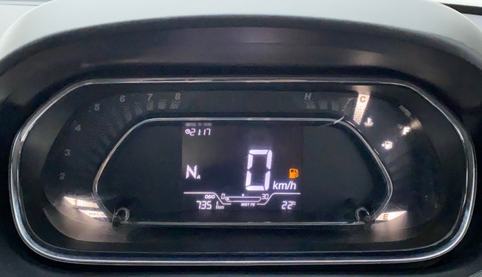 2022 Tata TIGOR XZA PLUS PETROL, Petrol, Automatic, 7,351 km, Odometer Image