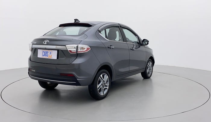 2022 Tata TIGOR XZA PLUS PETROL, Petrol, Automatic, 7,351 km, Right Back Diagonal